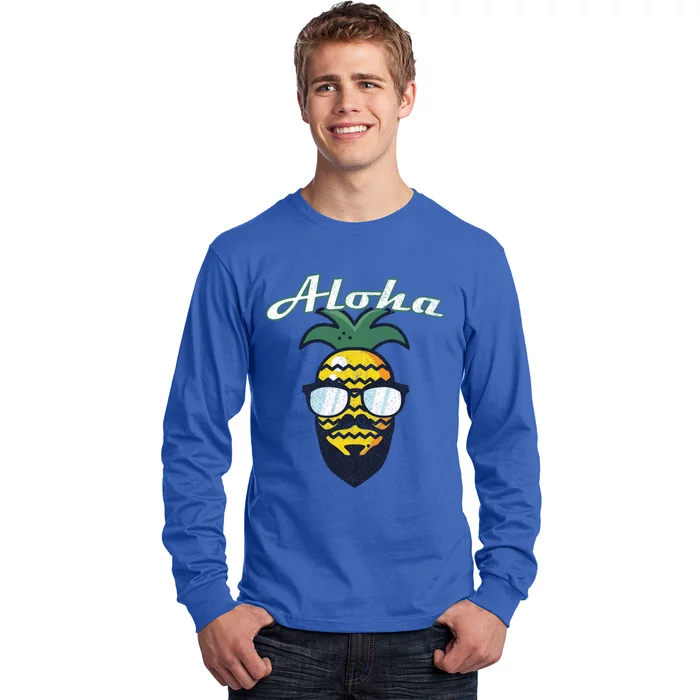 Aloha Hawaii Hawaiian Island Great Gift Beard This Is My Hawaiian Gift Long Sleeve Shirt