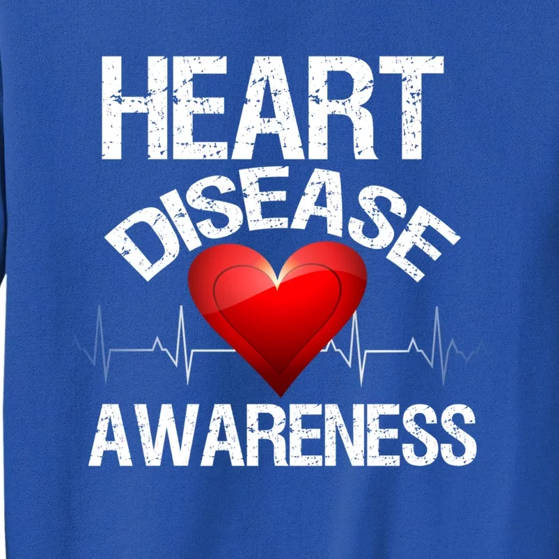 American Heart Health Month Gift Heart Disease Awareness Funny Gift Sweatshirt