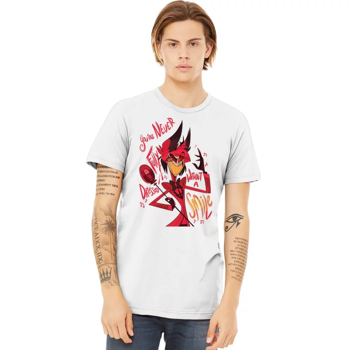 Alastor Hazbin Hotel Alastor Vivziepop Premium T-Shirt