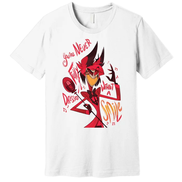 Alastor Hazbin Hotel Alastor Vivziepop Premium T-Shirt