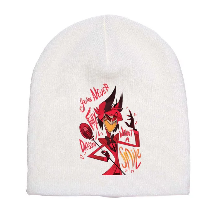 Alastor Hazbin Hotel Alastor Vivziepop Short Acrylic Beanie