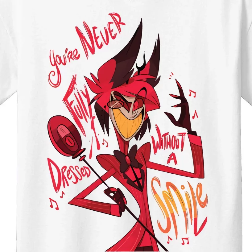 Alastor Hazbin Hotel Alastor Vivziepop Kids T-Shirt