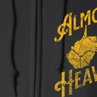 Almost Heaven Home West Virginia Map 304 Wv Full Zip Hoodie