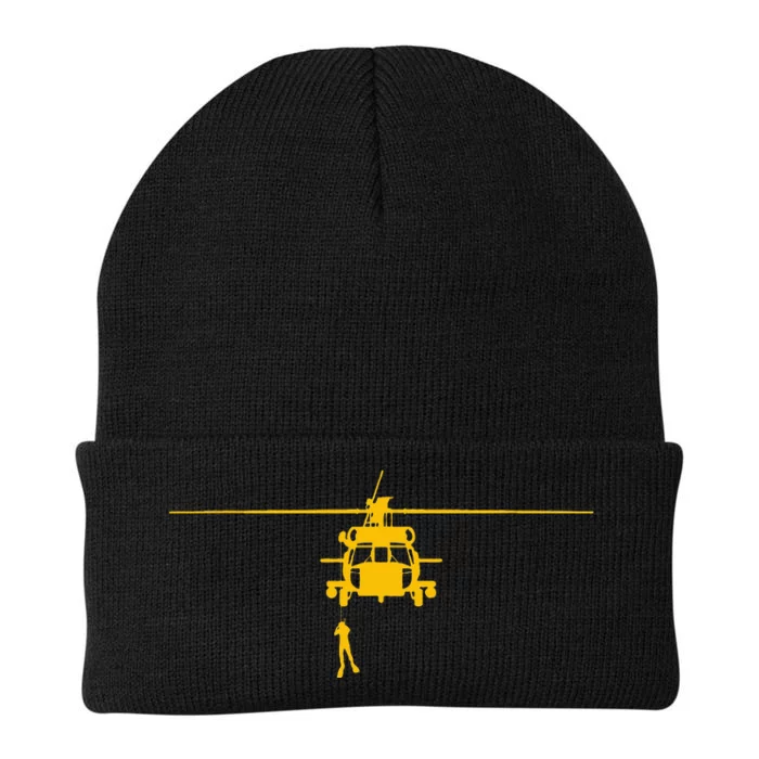 Awesome H60 Helicopter Search And Rescue Knit Cap Winter Beanie