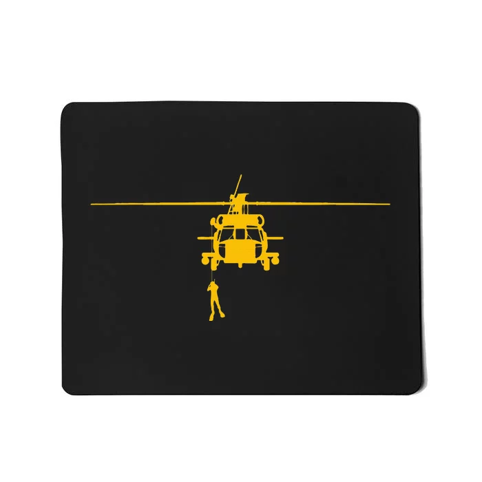 Awesome H60 Helicopter Search And Rescue Mousepad