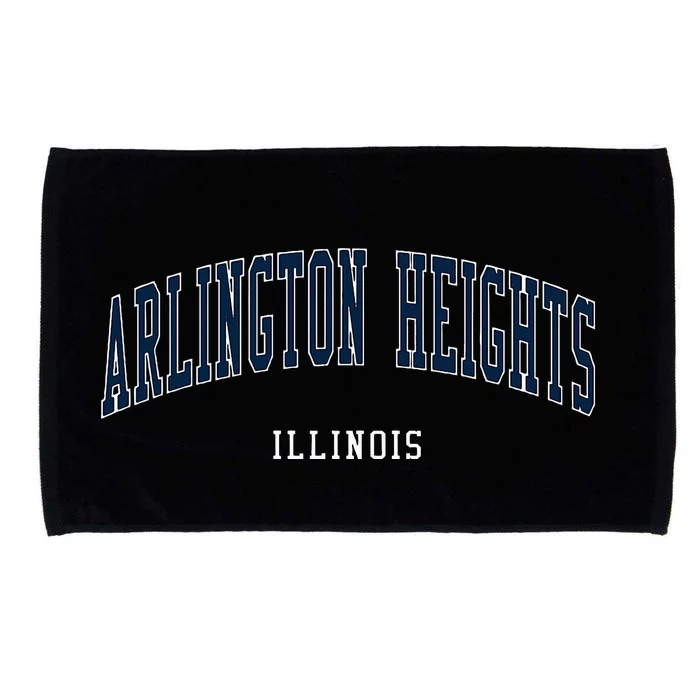 Arlington Heights Illinois Vintage Microfiber Hand Towel