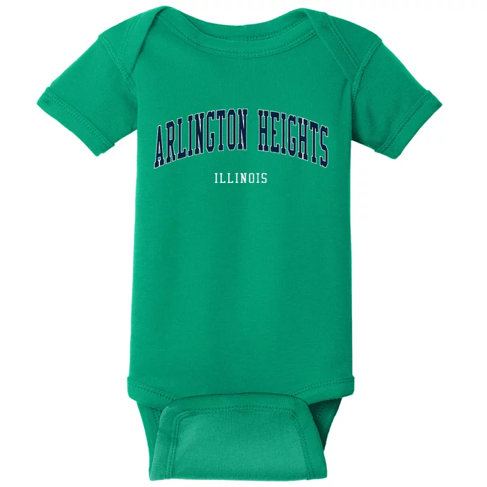 Arlington Heights Illinois Vintage Baby Bodysuit