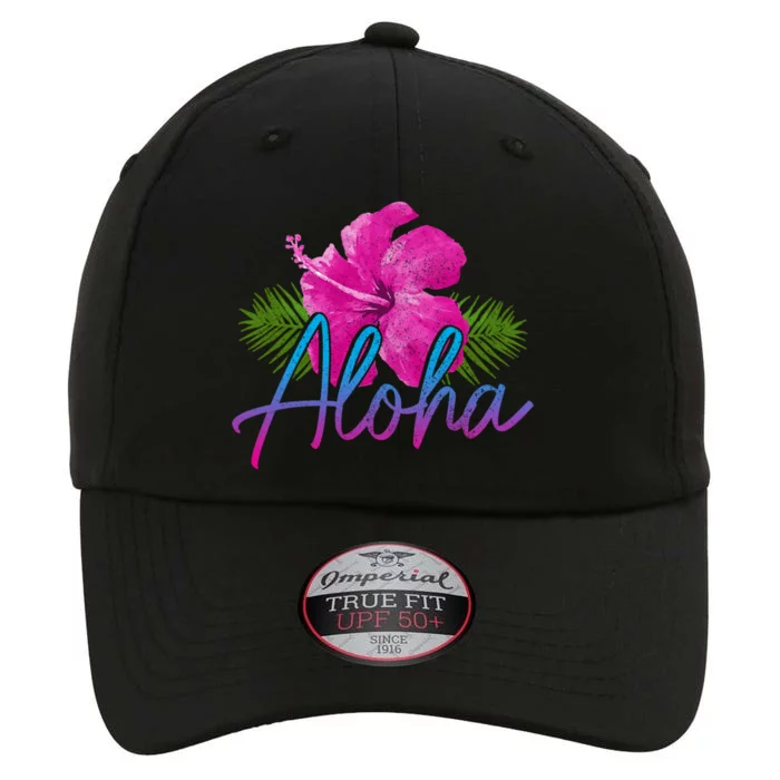 Aloha Hawaiian Islands Hawaii Surf Hibiscus Flower Surfer Cool Gift The Original Performance Cap