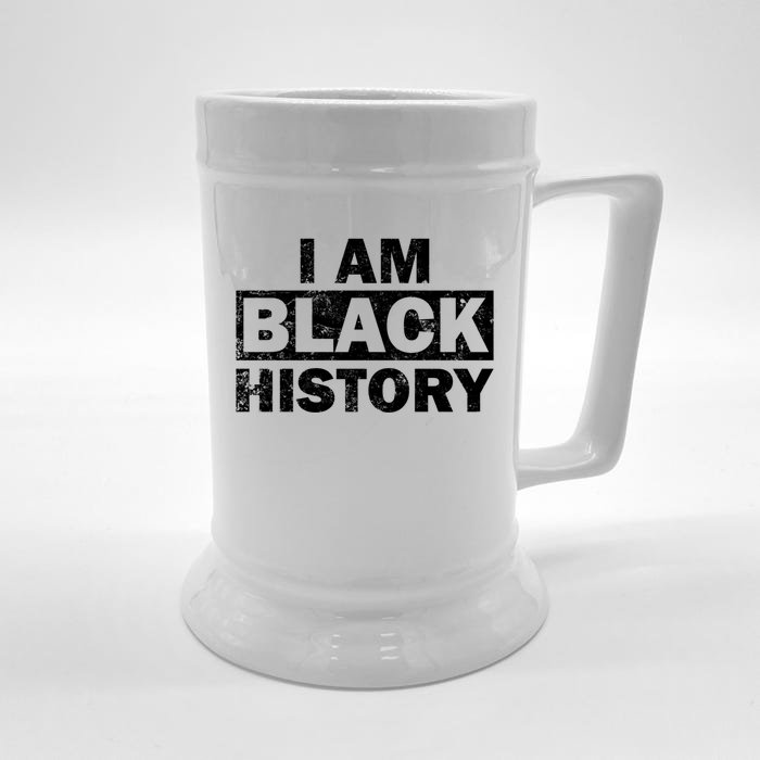 African Heros I Am Black History S Right Gift Front & Back Beer Stein