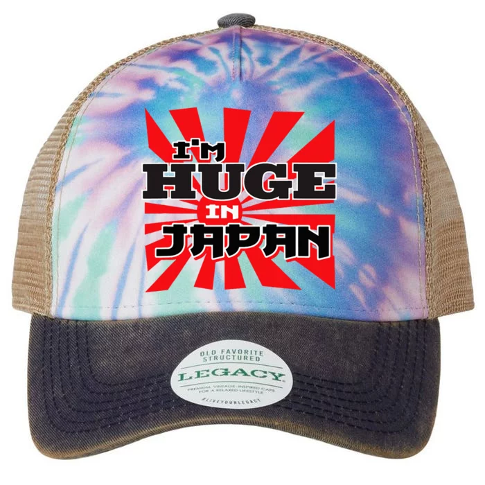 Asian Humor IM Huge In Japan Nerd Legacy Tie Dye Trucker Hat