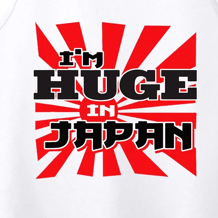 Asian Humor IM Huge In Japan Nerd Performance Tank