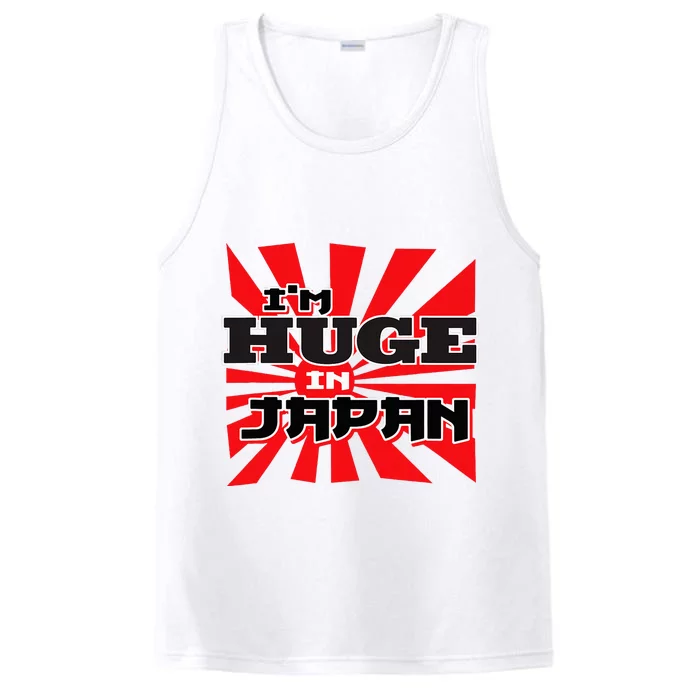 Asian Humor IM Huge In Japan Nerd Performance Tank