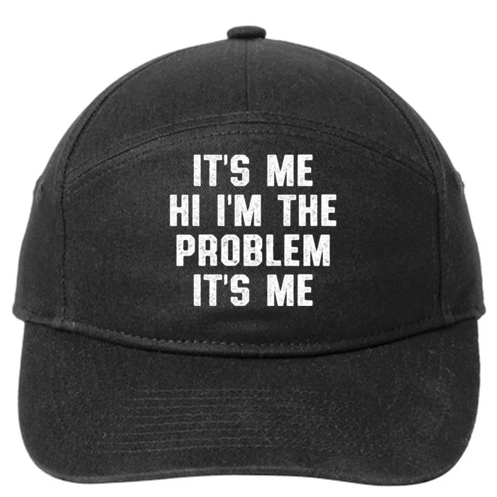 Anti Hero Its Me Hi Im The Problem Its Me 7-Panel Snapback Hat