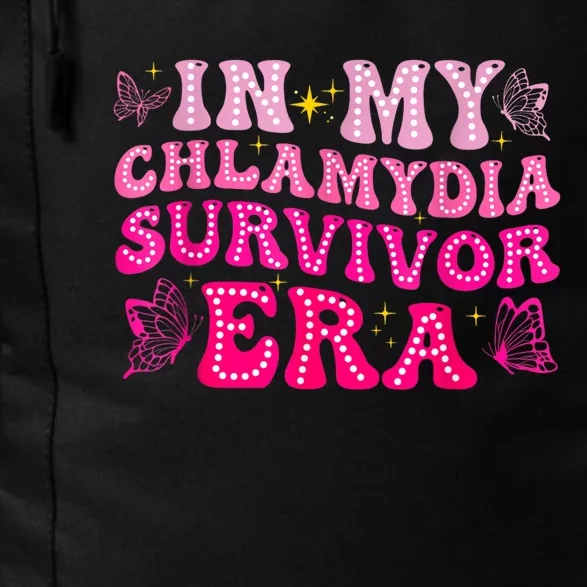 Adult Humor In My Chlamydia Survivor Era Funny Inappropriate Daily Commute Backpack