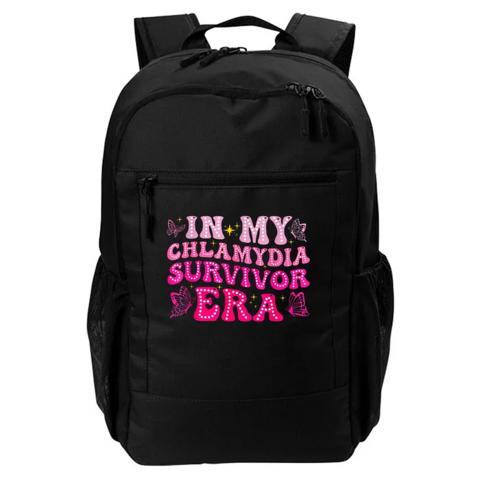 Adult Humor In My Chlamydia Survivor Era Funny Inappropriate Daily Commute Backpack