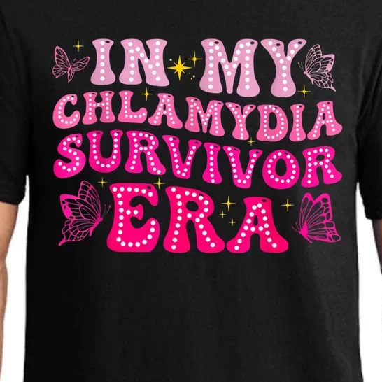 Adult Humor In My Chlamydia Survivor Era Funny Inappropriate Pajama Set