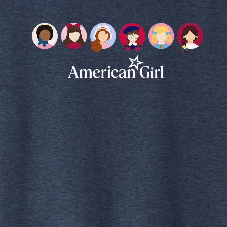 American Historical Icons Women's Crop Top Tee