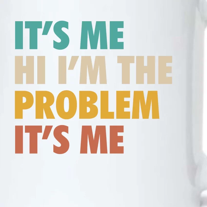 Anti Hero It's Me Hi I'm The Problem It's Me Retro Vintage Black Color Changing Mug