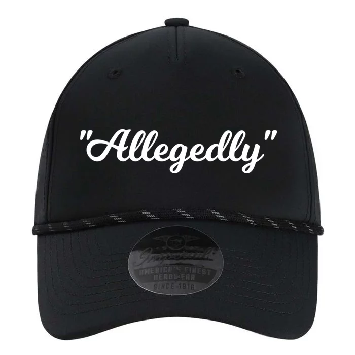 Allegedly Humor Lawyer Quote Funny Attorney Law School Gift Performance The Dyno Cap