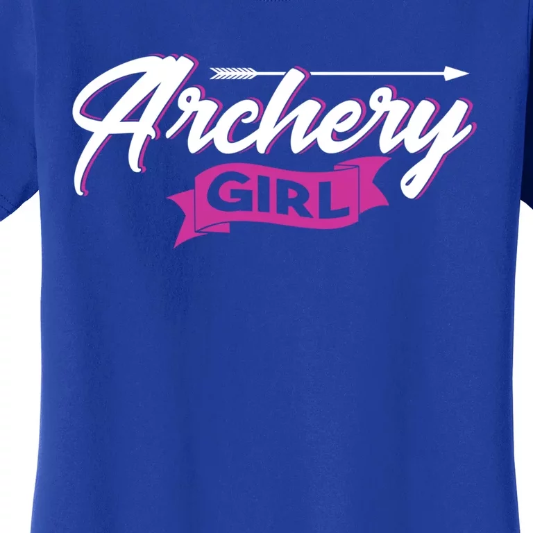 Archery Hunting Lover Athletic Bow Hunting Archer Arrow Gift Women's T-Shirt