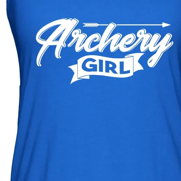 Archery Hunting Lover Athletic Bow Hunting Archer Arrow Cute Gift Ladies Essential Flowy Tank