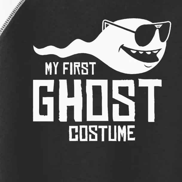 Adult Humor My First Ghost Costume Funny Halloween Gift Toddler Fine Jersey T-Shirt