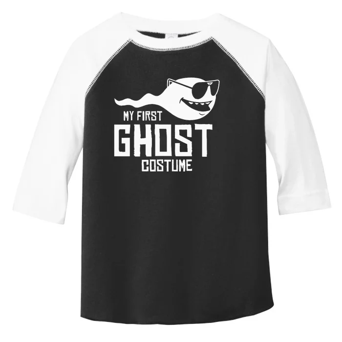 Adult Humor My First Ghost Costume Funny Halloween Gift Toddler Fine Jersey T-Shirt