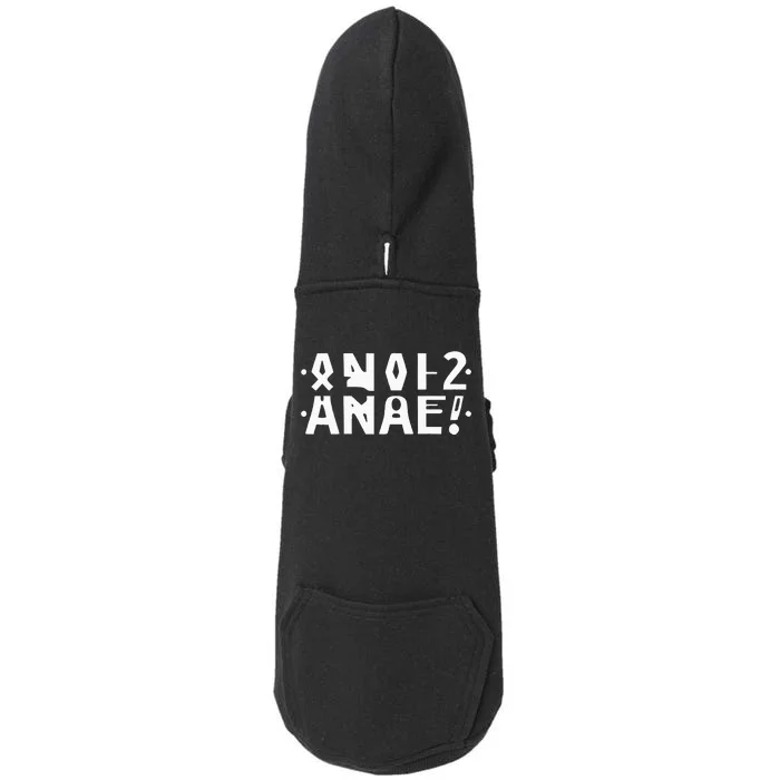 Anal Hidden Message The Original 2024 Doggie 3-End Fleece Hoodie