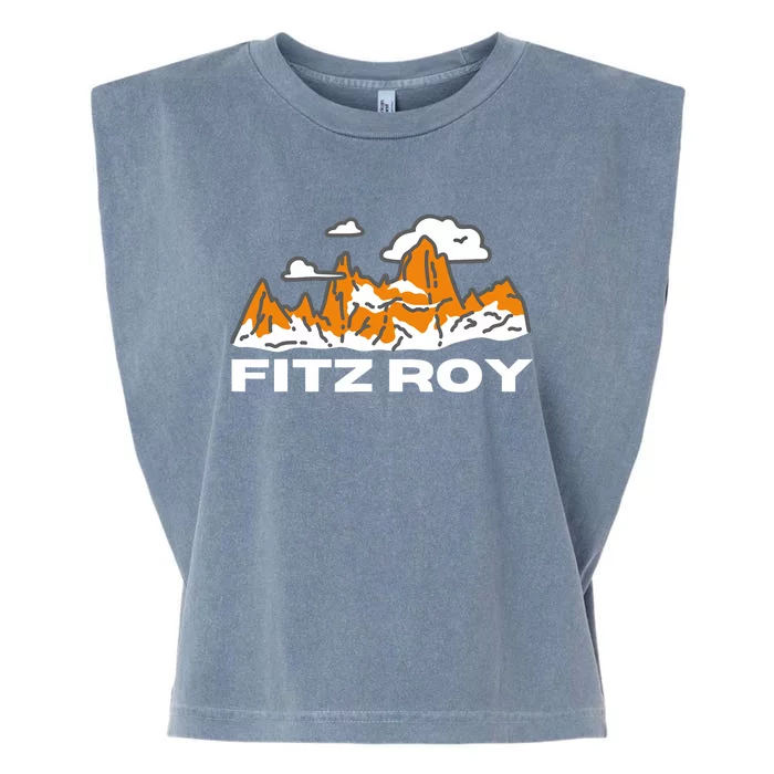 Argentina Hike Mount Fitz Roy Garment-Dyed Women's Muscle Tee