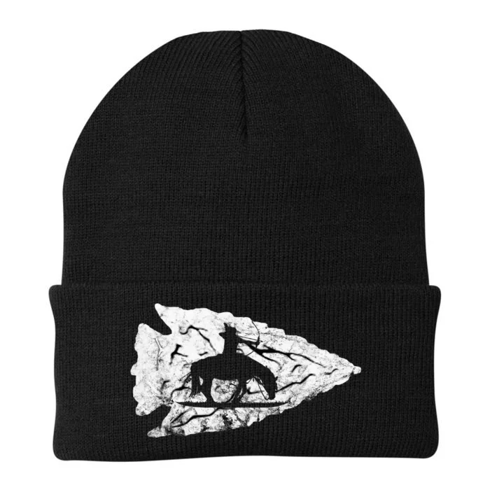 Arrowhead Hunting Native American Relic Hunter Arrowhead Knit Cap Winter Beanie