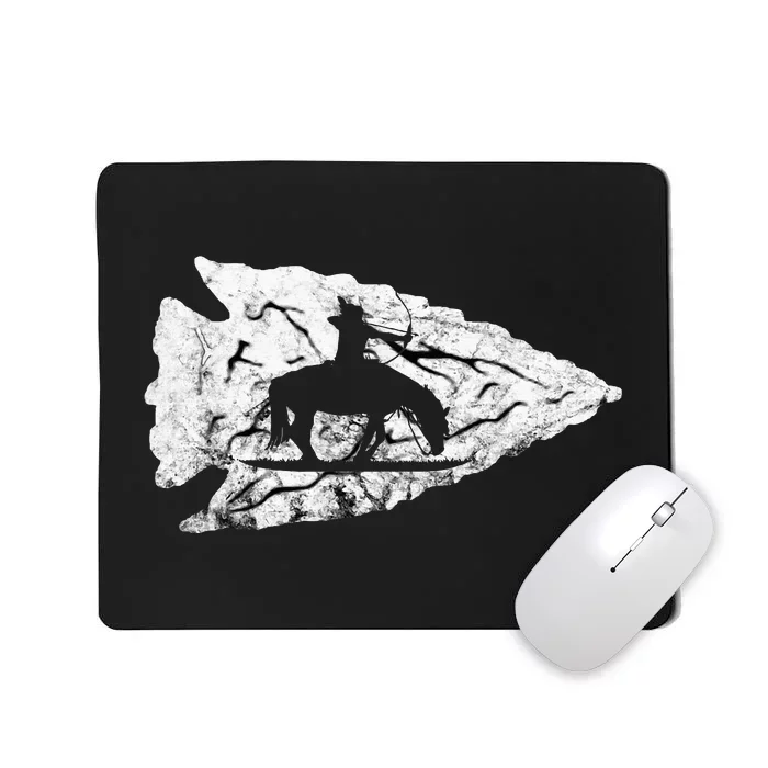 Arrowhead Hunting Native American Relic Hunter Arrowhead Mousepad