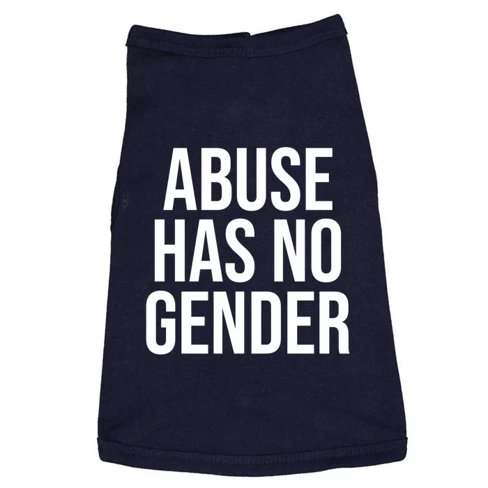 Abuse Has No Gender Doggie Tank