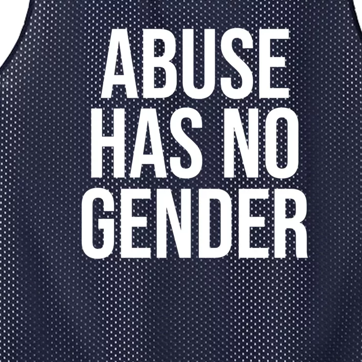 Abuse Has No Gender Mesh Reversible Basketball Jersey Tank