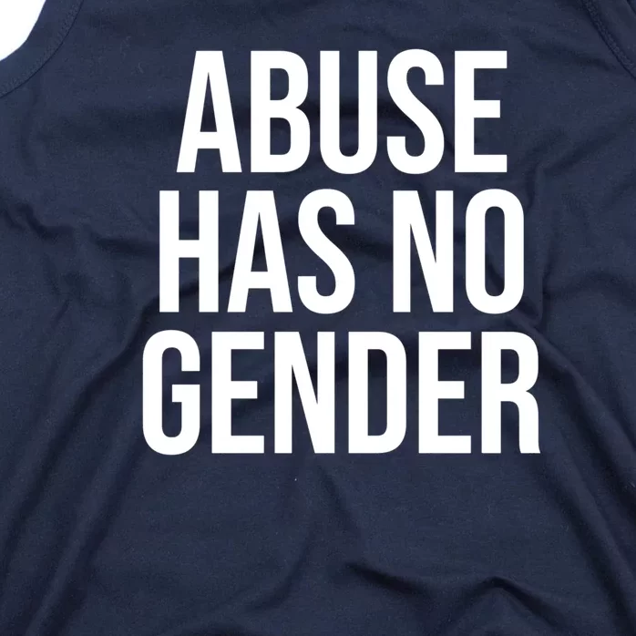 Abuse Has No Gender Tank Top