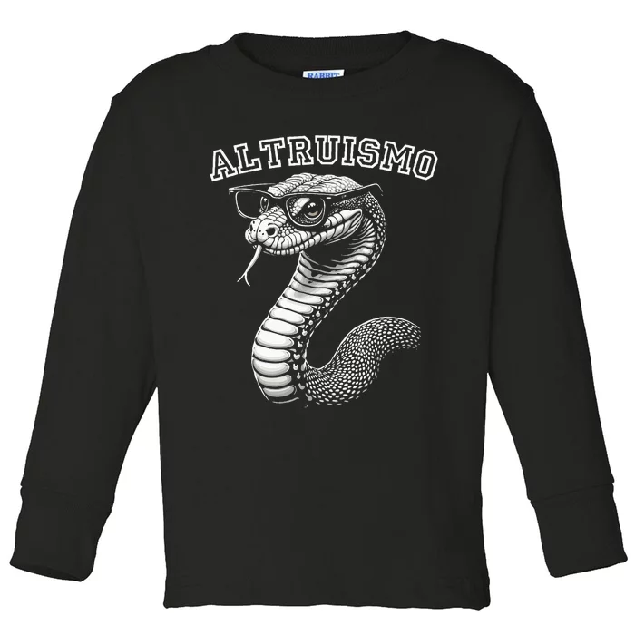 Altruismo House Of Givers Rca School Snake Student Toddler Long Sleeve Shirt