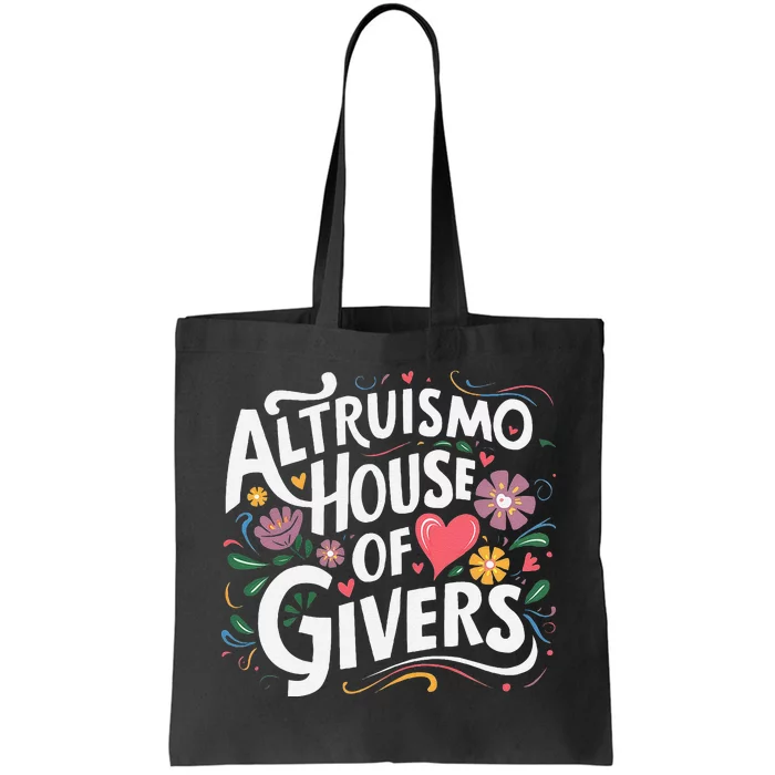 Altruismo House Of Givers Rca Givers School Spirit Gift Tote Bag