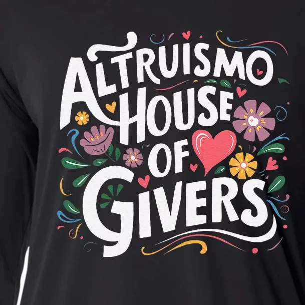 Altruismo House Of Givers Rca Givers School Spirit Gift Cooling Performance Long Sleeve Crew