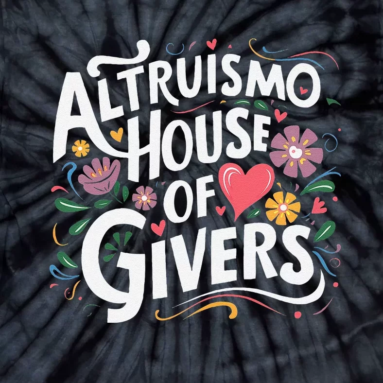 Altruismo House Of Givers Rca Givers School Spirit Gift Tie-Dye T-Shirt