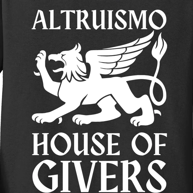 Altruismo House Of Givers Kids Long Sleeve Shirt