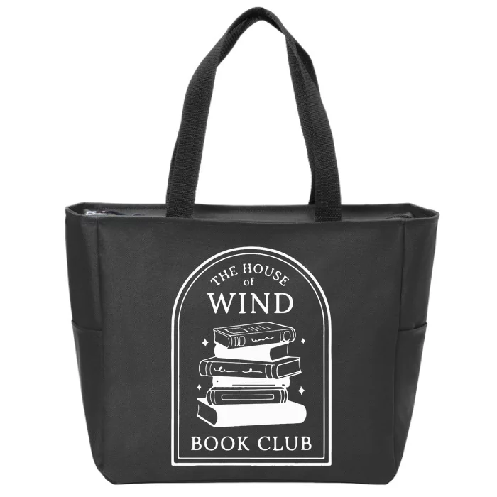 Acotar House Of Wind Acotar Book Club Zip Tote Bag