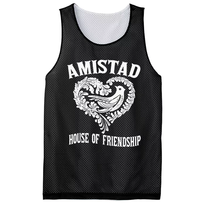 Amistad House Of Friendship Rca Friendly School Spirit Mesh Reversible Basketball Jersey Tank