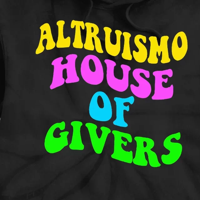 Altruismo House Of Givers Rca Givers School Spirit Tie Dye Hoodie