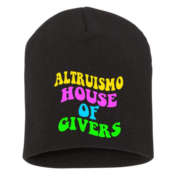 Altruismo House Of Givers Rca Givers School Spirit Short Acrylic Beanie