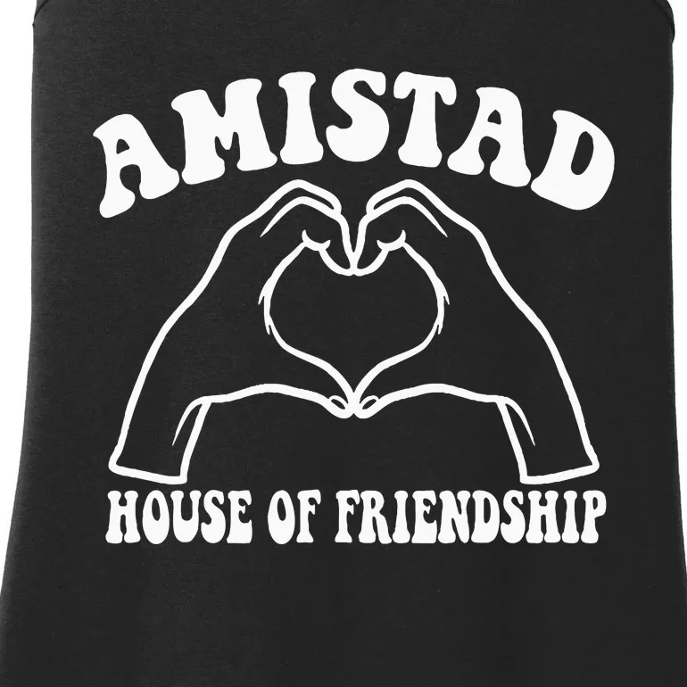 Amistad House Of Friendship Rca Friendly School Spirit Ladies Essential Tank