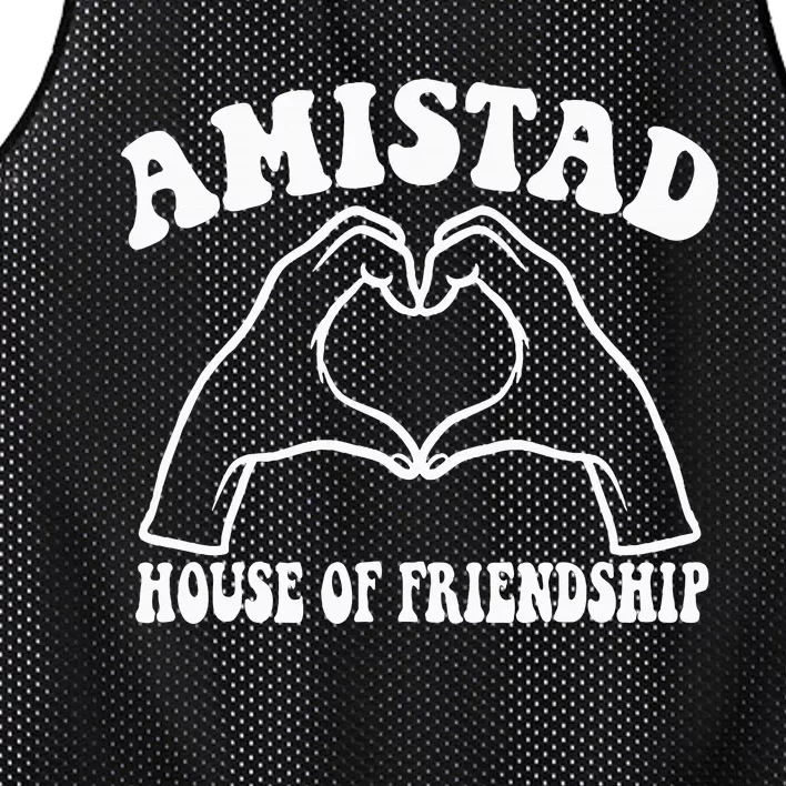 Amistad House Of Friendship Rca Friendly School Spirit Mesh Reversible Basketball Jersey Tank