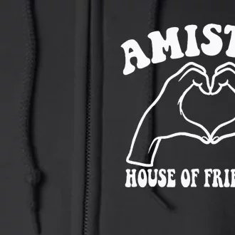 Amistad House Of Friendship Rca Friendly School Spirit Full Zip Hoodie