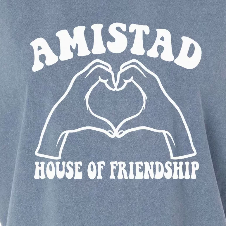 Amistad House Of Friendship Rca Friendly School Spirit Garment-Dyed Women's Muscle Tee