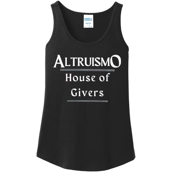 Altruismo House Of Givers Rca Givers School Spirit Ladies Essential Tank