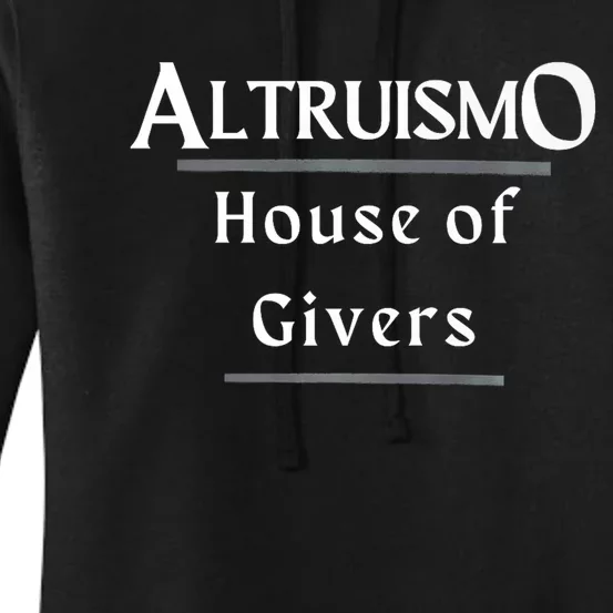 Altruismo House Of Givers Rca Givers School Spirit Women's Pullover Hoodie