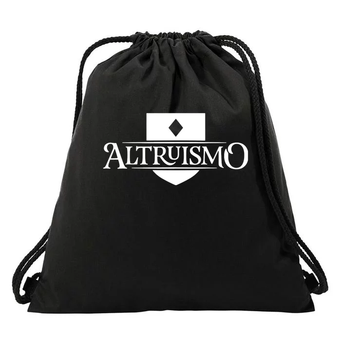 Altruismo House Of Givers School Spirit Givers Black Drawstring Bag